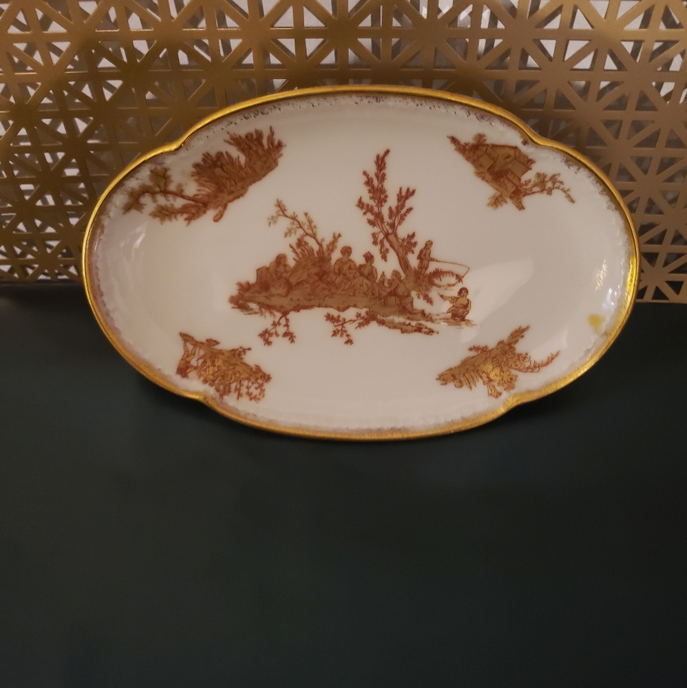 VINTAGE BARAT LIMOGES DISH